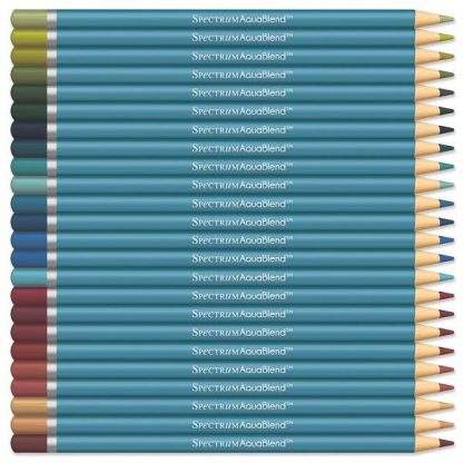 Spectrum Noir AquaBlend akvarell ceruza készlet - Természet színei ceruzái