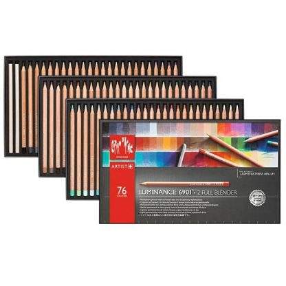 Caran d'Ache Luminance 76 db-os színes ceruza készlet