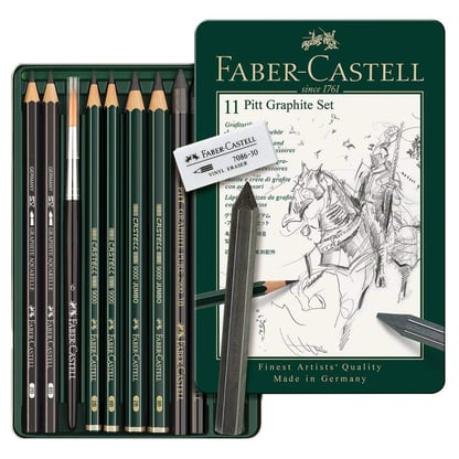 Faber-Castell Pitt grafitkészlet, 11 db-os