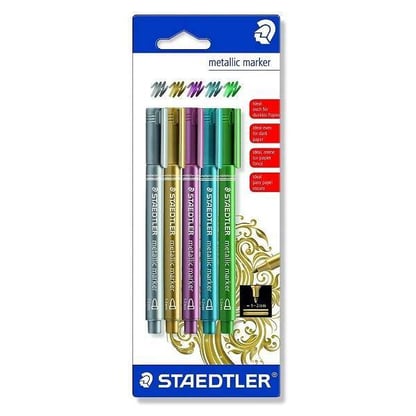 Staedtler metál marker 5 db-os készlet