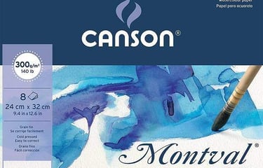 Canson Montval 300g 24x32 cm méretben