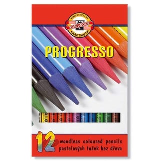 Koh-I-Noor Progresso 12 db-os színesceruza