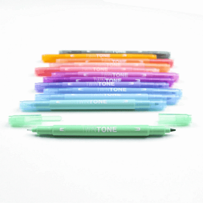 Tombow TwinTone pasztell színek