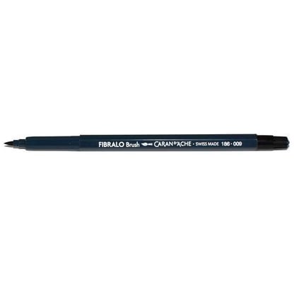 Caran d'Ache Fibralo Brush fekete ecsetfilc