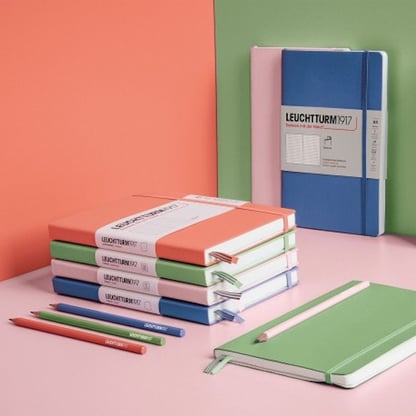 Leuchttrum Medium Notebook, pasztell színek