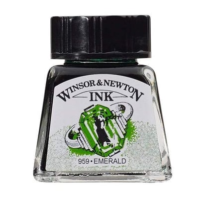 Winsor&Newton tinta, smaragd