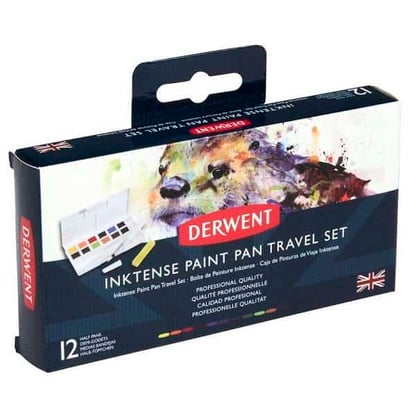 Derwent Inktense szilkés akvarellfesték készlet