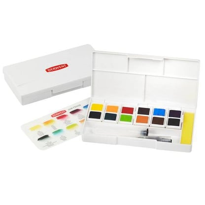 Derwent Inktense szilkés akvarellfesték készlet