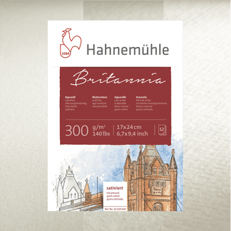 Hahnemühle Britannia akvarellpapír