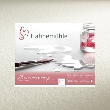 Hahnemühle akvarellkarton, 300 g/m²