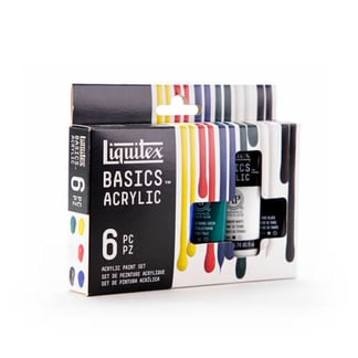 Liquitex Basics akrilfestek 6x22 ml