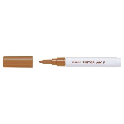 Pilot Pintor dekormarker F (1 mm), barna