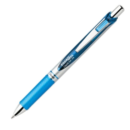 Pentel EnerGel, világoskék