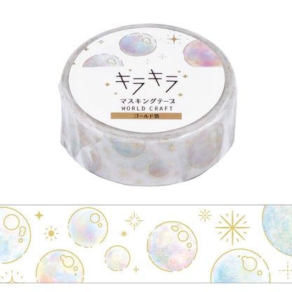 World Craft Washi Tape - Bubble