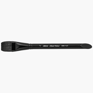 Silver Brush Black Velvet - lapos ecset