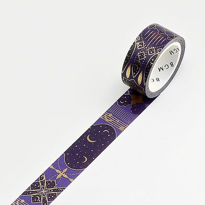 BGM Washi Tape - Arabian night, purple