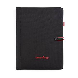 SenseBag A4-es mappa - fekete