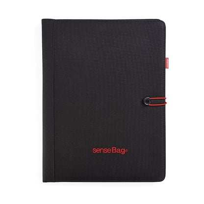 SenseBag A4-es mappa - fekete