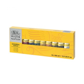 Winsor & Newton Galeria akrilfesték készlet - 10 db-os, 60 ml-es