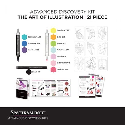 Spectrum Noir Advanced Discovery készlet - Art of Illustration