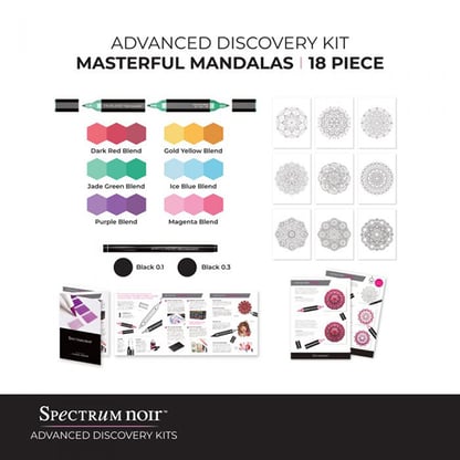 Spectrum Noir Advanced Discovery készlet - Masterful Mandalas