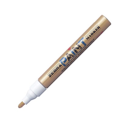 Zebra Paint Marker - arany