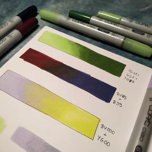 Copic blog - Színkeverés