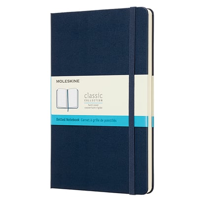 Moleskine Klasszikus Notebook, kemény borító - kék