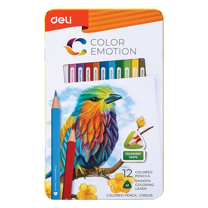 Deli Color Emotion színes ceruza - 12 darab