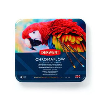 Derwent Chromaflow színes ceruza - 48 darabos készlet