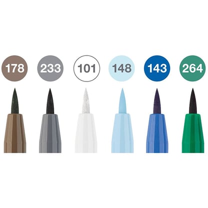 Faber-Castell Pitt Artist ecsetfilc, 6 db - Tél