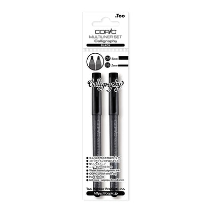 Copic Multiliner vágott végű filc - 2 darabos