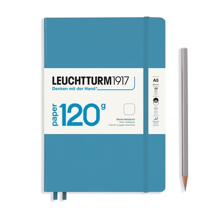 Leuchtturm Medium Sketchbook, 120 g - Nordic Blue