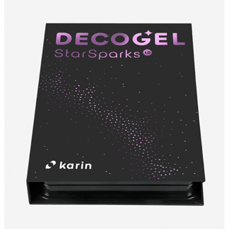 Karin DecoGel zseléstoll készlet, 20 db - Star sparks