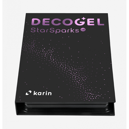 Karin DecoGel zseléstoll készlet, 20 db - Star sparks