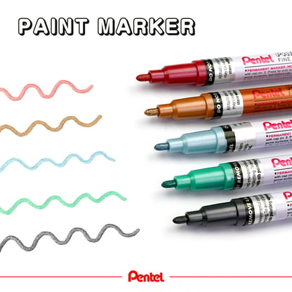 Pentel Paint marker lakkfilc, 1 mm