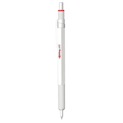 Rotring 600 golyóstoll, gyöngyház fehér