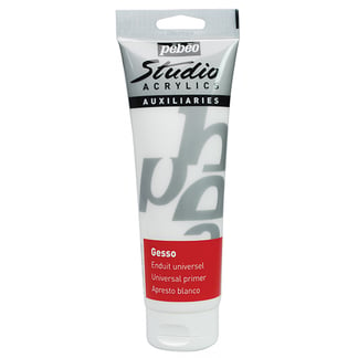 Pébéo Gesso alapozó, 250 ml - fehér