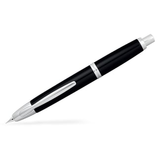 Pilot Capless Rhodium töltőtoll - vékony, fekete