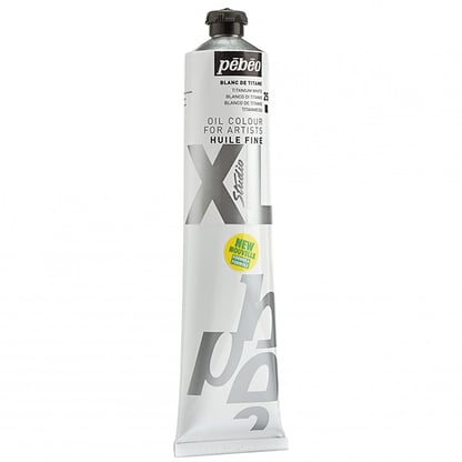 Pébéo XL Fine olajfesték, 200 ml - Titánfehér