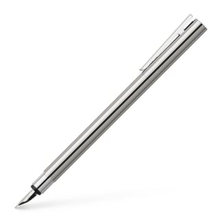 Faber-Castell Neo Slim rozsdamentes acél töltőtoll - Fényes