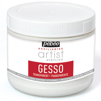 Pébéo Gesso alapozó, 500 ml - átlátszó