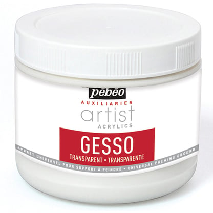 Pébéo Gesso alapozó, 500 ml - átlátszó