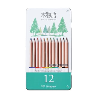 Tombow Ki-Monogatari Eco színes ceruza készlet - 12 db