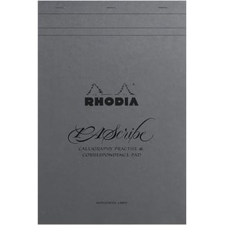 Clairefontaine Rhodia Touch PAScribe kalligráfia tömb A4, szürke