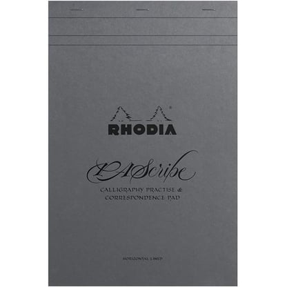 Clairefontaine Rhodia Touch PAScribe kalligráfia tömb A4, szürke