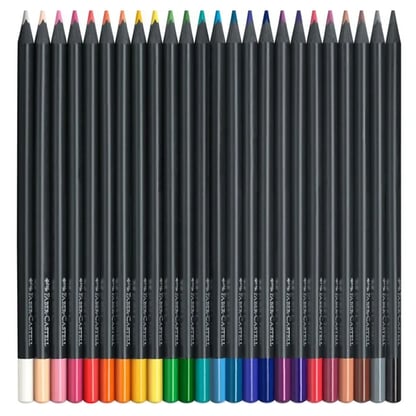 Faber-Castell Black Edition színes ceruza készlet, 24 db