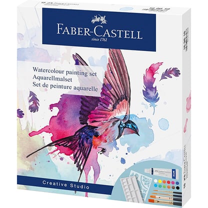 Faber-Castell akvarellfesték készlet, 18 db