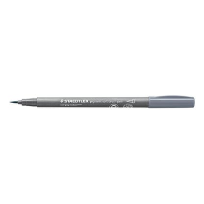 Staedtler Pigment Soft Brush ecsetfilc, 6 db - Szürke árnyalatok