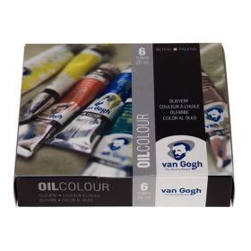 Talens Van Gogh olajfesték készlet, 6 x 20 ml